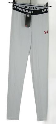 Nové - Dámské bílé sportovní legíny s logem Under Armour 