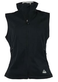Dámská černá softshellová funkční vesta McKinley 