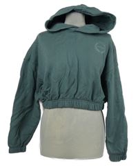 Dámská modrošedá crop mikina s kapucí Everlast 