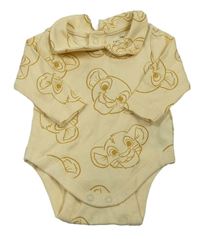 Vanilkové rebrované body so Simbou Disney