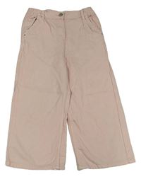 Svetloružové culottes rifle Next