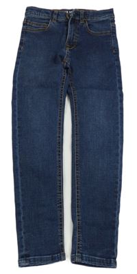 Tmavomodré skinny rifle Zara