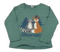 Khaki tričko s obrázkom Dopodopo