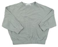 Sivá crop mikina H&M
