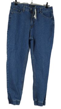 Nové - Dámske modré členkové é rifle Boohoo