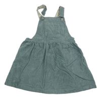 Sivá menšestrová na traká sukňa Zara