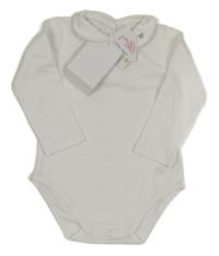 Nové - Bílé body s límečkem