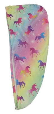 Barevný turban na vlasy s jednorožci