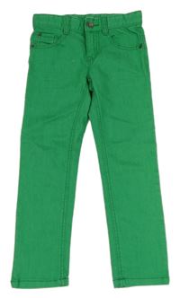 Zelené slim rifle Benetton