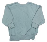 Svetlomodrá oversize mikina s kamienkami M&S