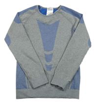 Šedo-modré funkční spodní triko Crivit