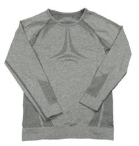 Sivé funkčné spodné tričko Crivit