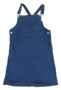 Modré riflové laclové šaty Pep&Co