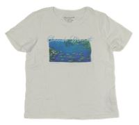 Bílé tričko s obrázkem Primark 