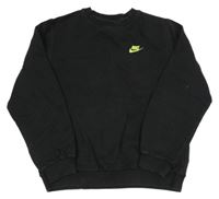 Černá mikina s logem Nike