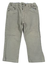 Šedé skinny manšestráky Zara