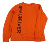 Červená mikina s logom RIVER ISLAND