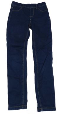 Tmavomodré riflové džegíny Denim Co.