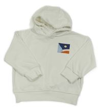 Biela mikina s potlačou a kapucňou PRIMARK