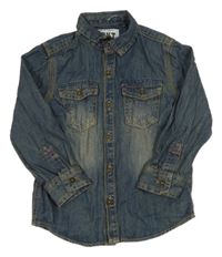 Modrá riflová košile Next