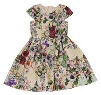 Světlerůžové šaty s kytičkami LOLA MAVERICK