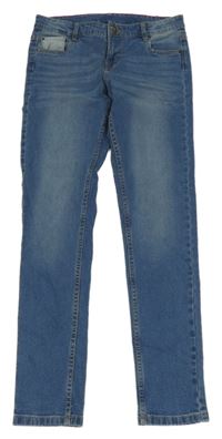 Modré skinny rifle POCOPIANO