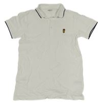 Bílé polo tričko s nášivkou Next