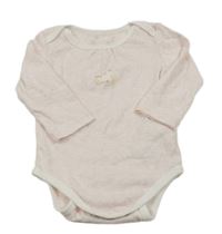 Svetloružová -biele melírované body s jednorožcom SeRGeNT MaJoR