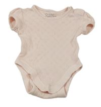 Svetloružové body s perforovanými srdiečkami PRIMARK