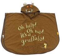 Kostým - Hnědé pončo s kapucí - Gruffalo