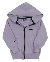Lila prepínaci mikina s kapucí Nike