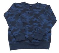 Tmavomodrá army mikina Y.F.K.