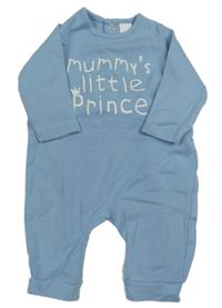 Svetlomodrý overal s nápisom C&A