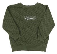 Khaki mikina s nápismi George