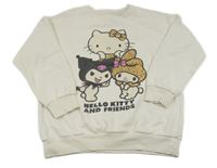 Svetlobéžová mikina s Hello Kitty a přáteli C&A