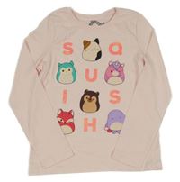 Svetloružové tričko so Squishmallows Matalan