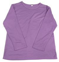 Fialové thermo tričko