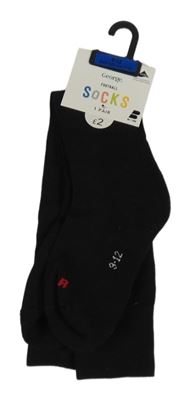 Nové - černé fotbalové podkolenky George