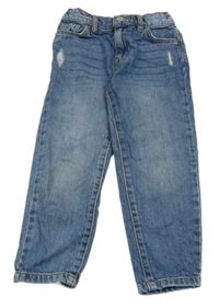 Modré melírované rifle F&F