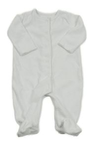 Biely zamatový overal s mraky Mamas&Papas