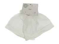 Nové - 2x bílá čepice F&F