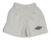 Bílé sportovní kraťasy s logem Umbro