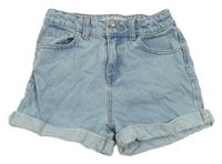 Světlemodré riflové kraťasy Denim Co.