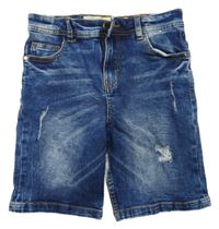 Tmavomodré riflové kraťasy Denim Co.