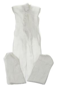 Bílé punčocháče H&M