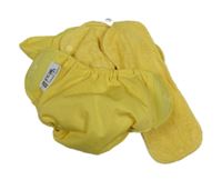 Žluté plenkové kalhotky + 2x vkládací vložky 