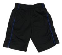 Čierno-modré športové kraťasy Pocopiano