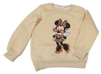 Vanilková mikina s Minnie
