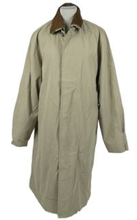 Pánsky béžový šušťákový jesenný kabát zn. Reset