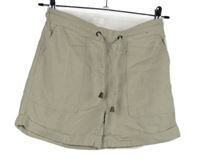 Dámské béžové lněné kraťasy Atmosphere